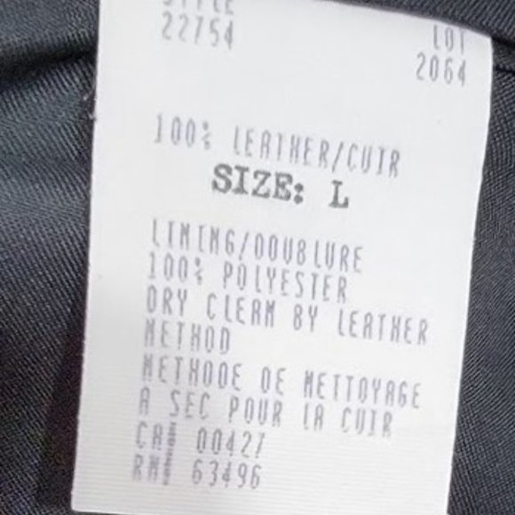 Bagatelle Genuine Leather Black Skirt with Slit in the Back - Picture 5 of 8